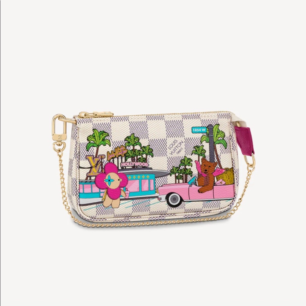 NWT Louis Vuitton XMAS Animation 2021 Mini Pochette Accessoires - Hollywood